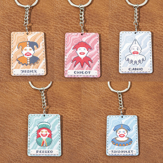 Leather Keychain Balatro Legendary Joker Leather Keychain Balatro Legendary Joker