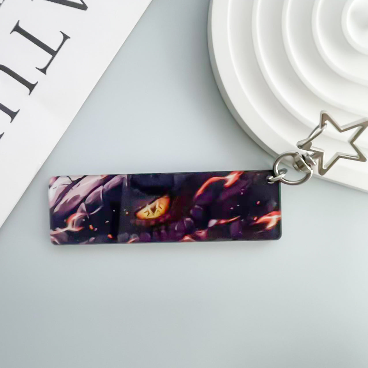fatalis-monster hunter-Keychain