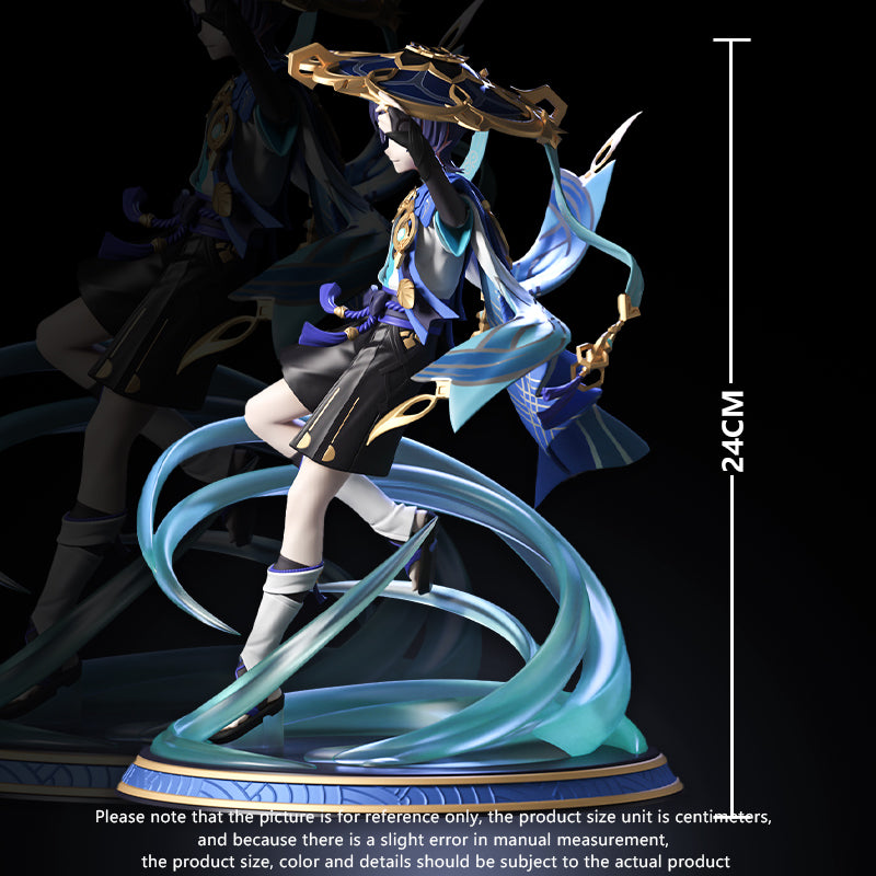 Purple Wandering Jew – Genshin Impact Wanderer Figure of Forgotten Winds