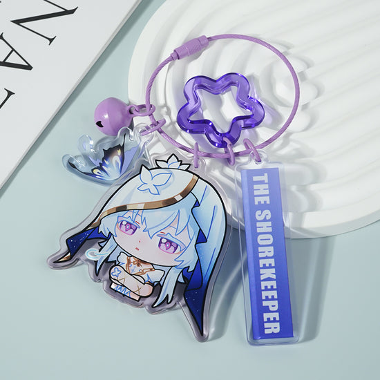 The Shorekeeper-Wuthering Waves -Two dimensional key chain The Shorekeeper-Wuthering Waves -Two dimensional key chain