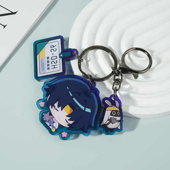 asaba harumasa-Zenless Zone Zero-Key chain asaba harumasa-Zenless Zone Zero-Key chain
