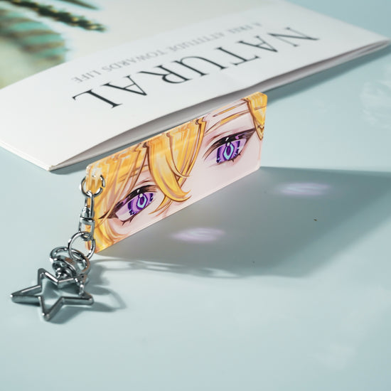 Acrylic Keychain Eyes that glow Honkai: Star Rail Aventurine Acrylic Keychain Eyes that glow Honkai: Star Rail Aventurine