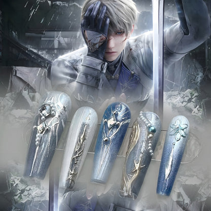 Xavier-Inspired DeepSpace Nail Art