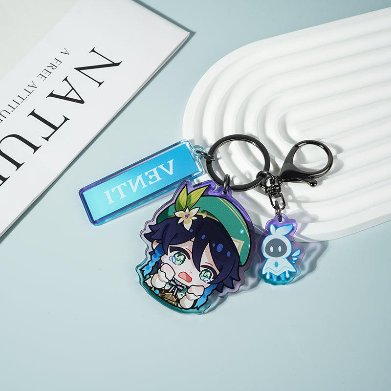 venti genshin impact- Key chain