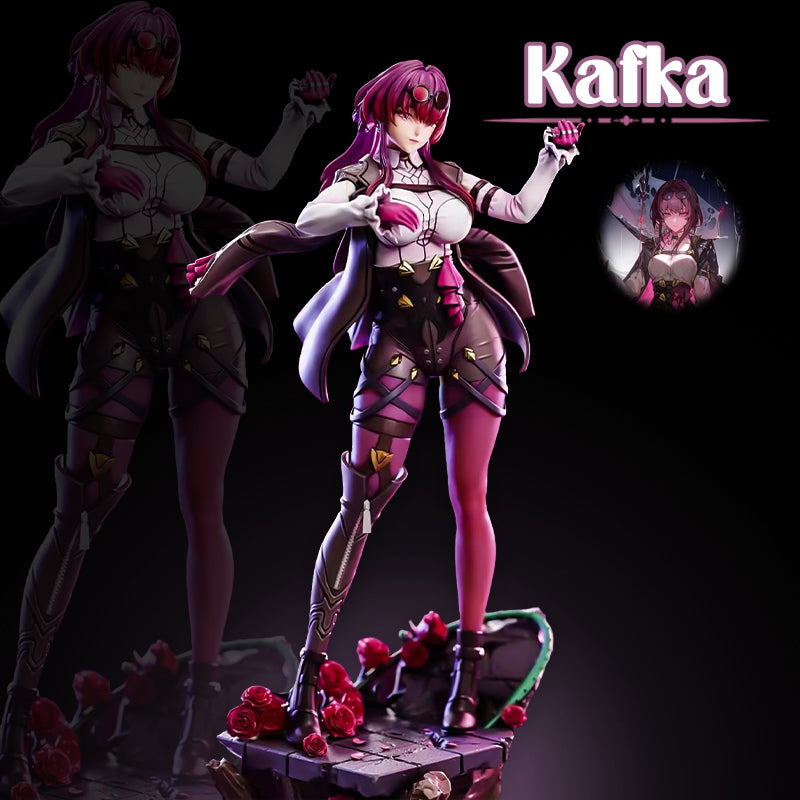 Kafka Figure – Honkai Star Rail’s Elegant Enigma in Crimson
