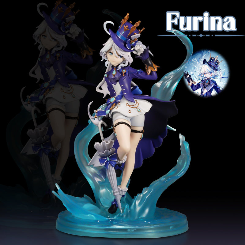 Furina Art – Genshin Impact Figure of Fontaine’s Dramatic Elegance