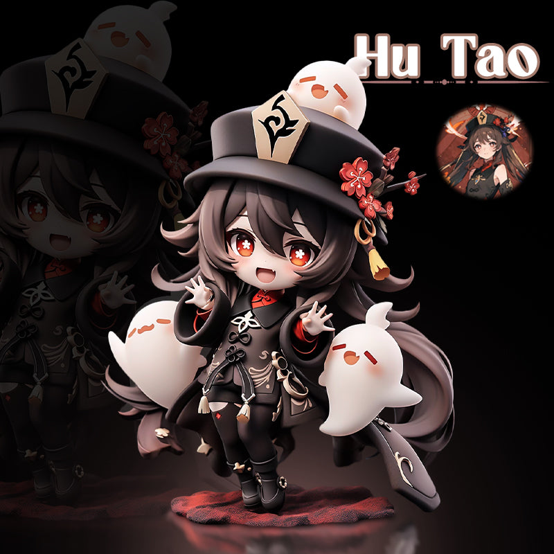 Hu Tao Genshin Impact Figure Set – Hu Tao & Ganyu Collectible Duo