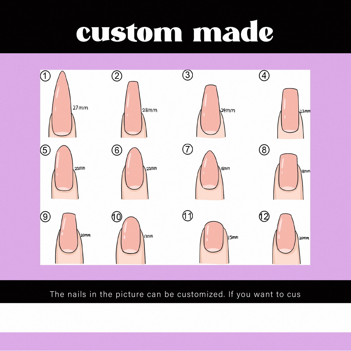 Caleb's Apple Manicure – Summer Orchard Press-On Nails