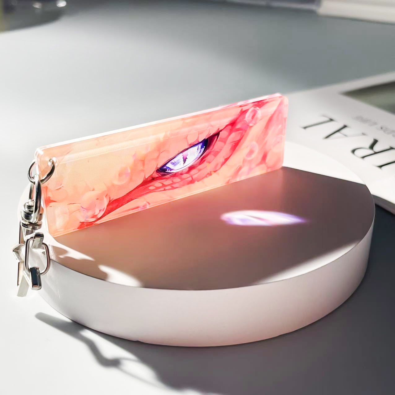 mizutsune-Monster Hunter Eyebar Keychain