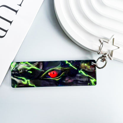 Monster Hunter Astalos - Thunderstrike Eyebar Keychain