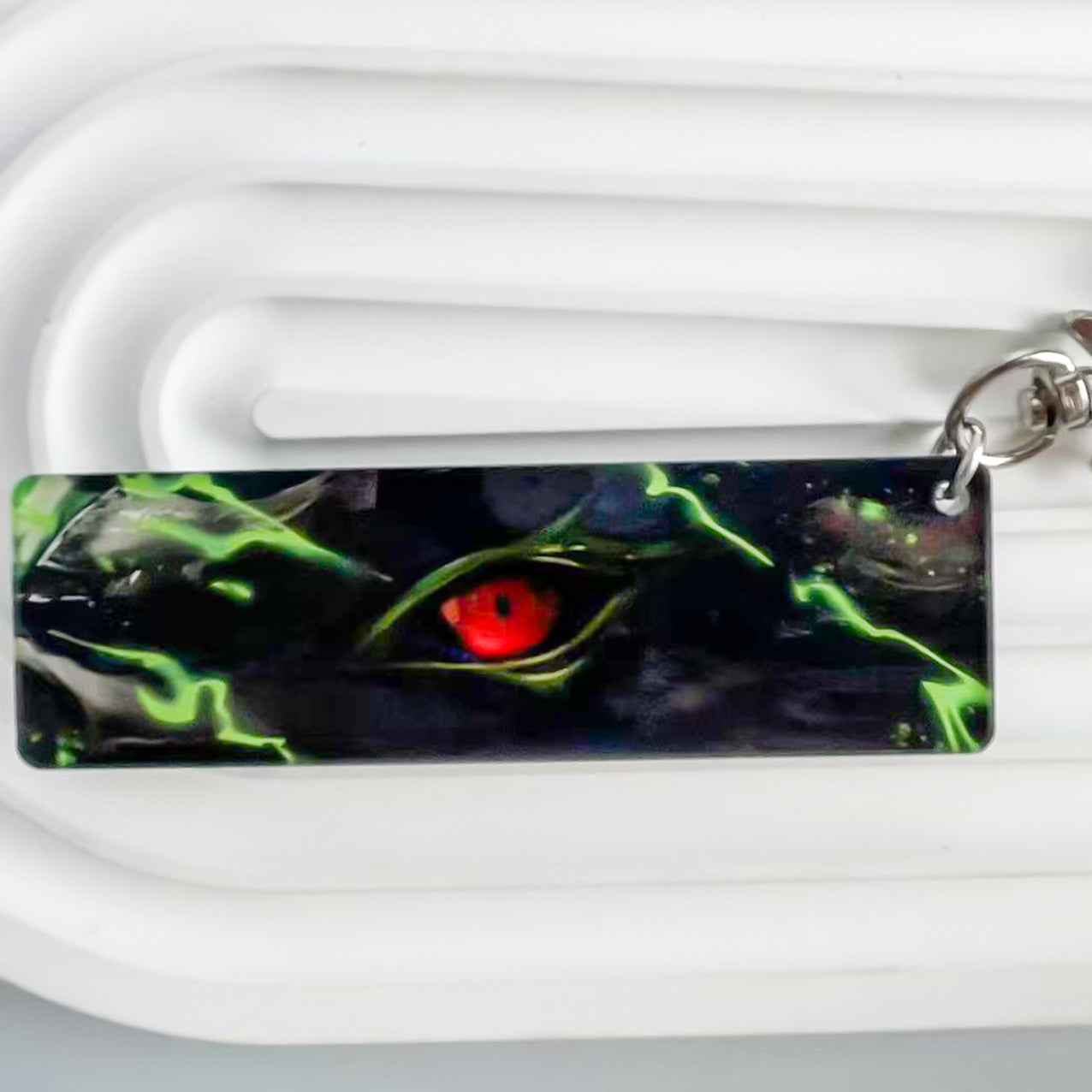 Monster Hunter Astalos - Thunderstrike Eyebar Keychain