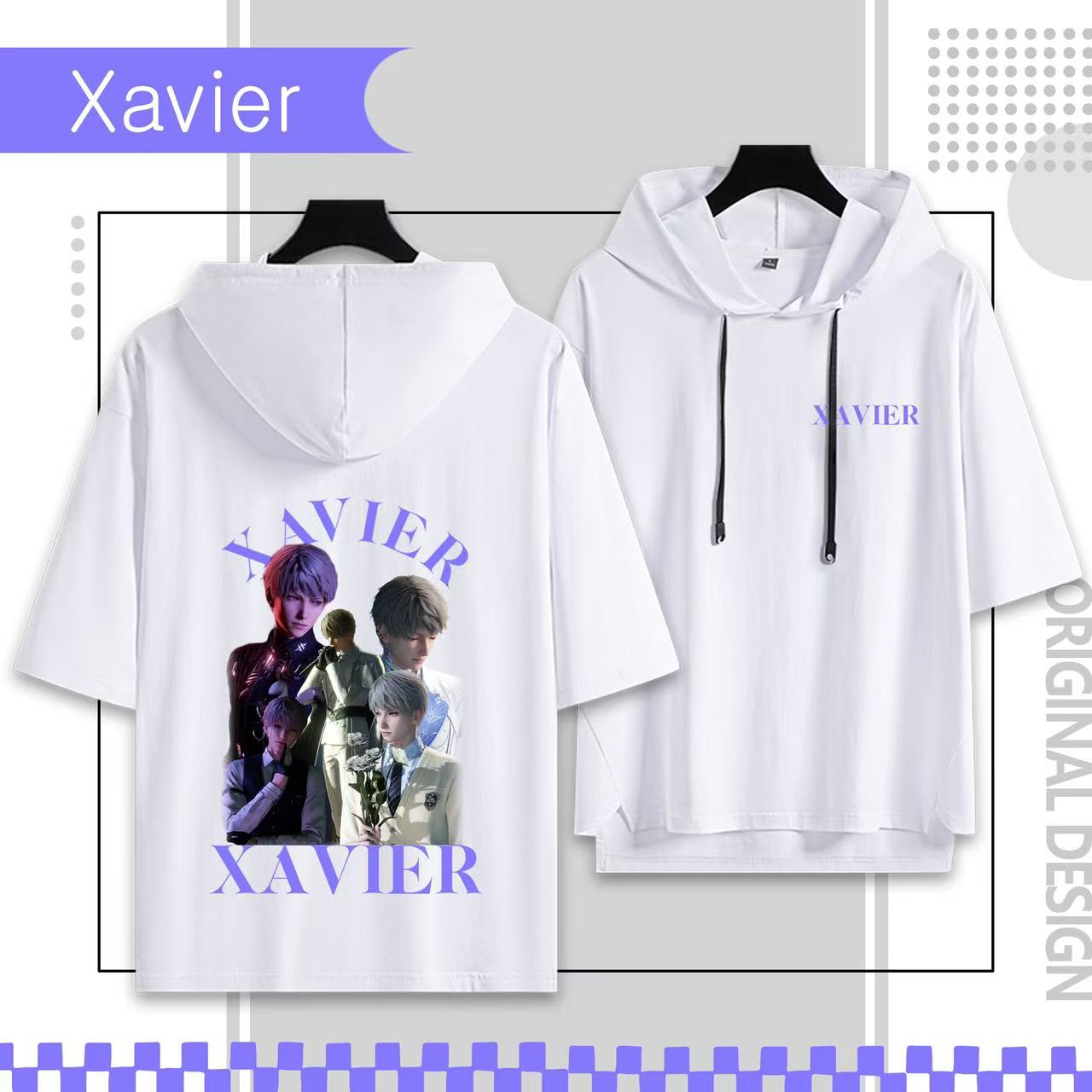 Xavier Love and Deep Space: Original hoodies around Xavier