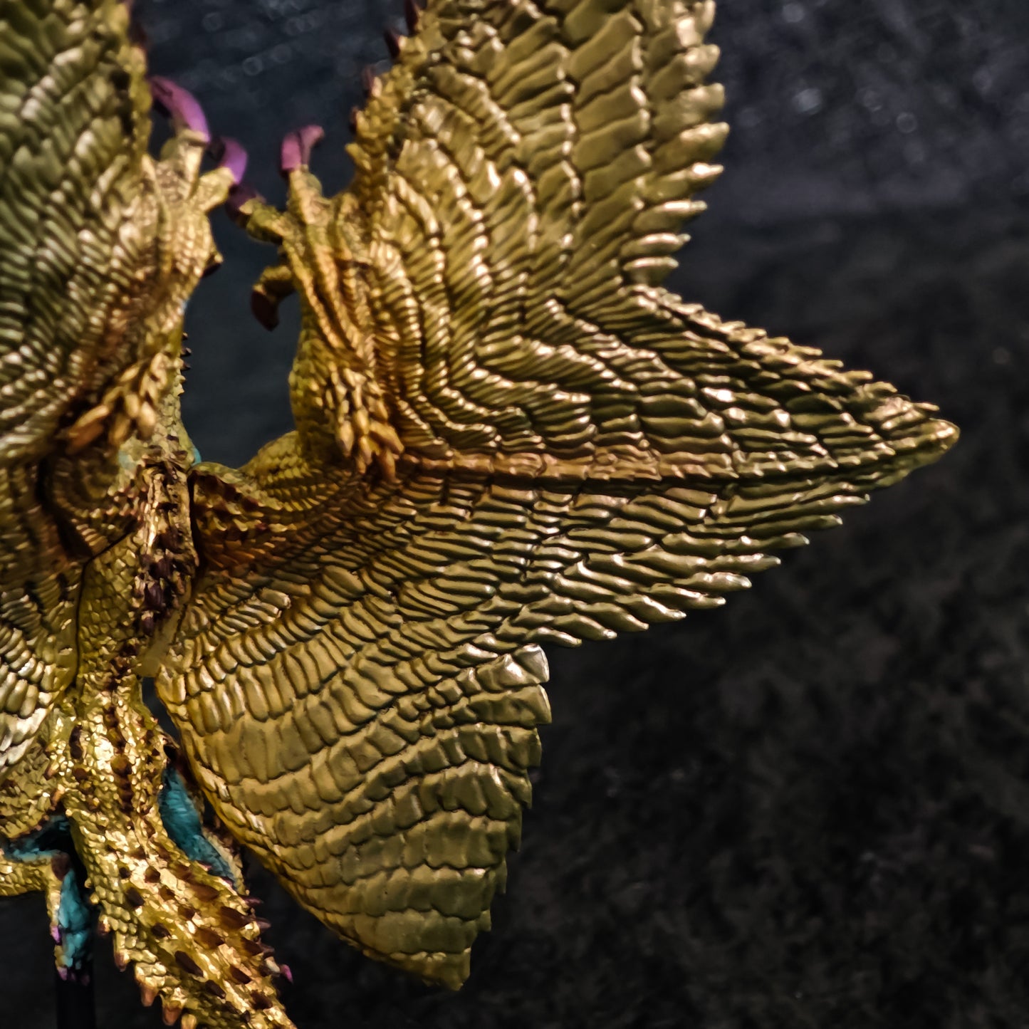 Shagaru Magara Figurine | 15cm Monster Hunter Gold Dragon Collectible