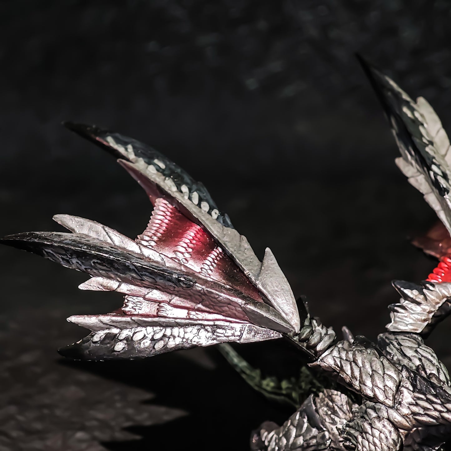 valstrax-figure | Crimson Glow Dragon Collectible from Monster Hunter