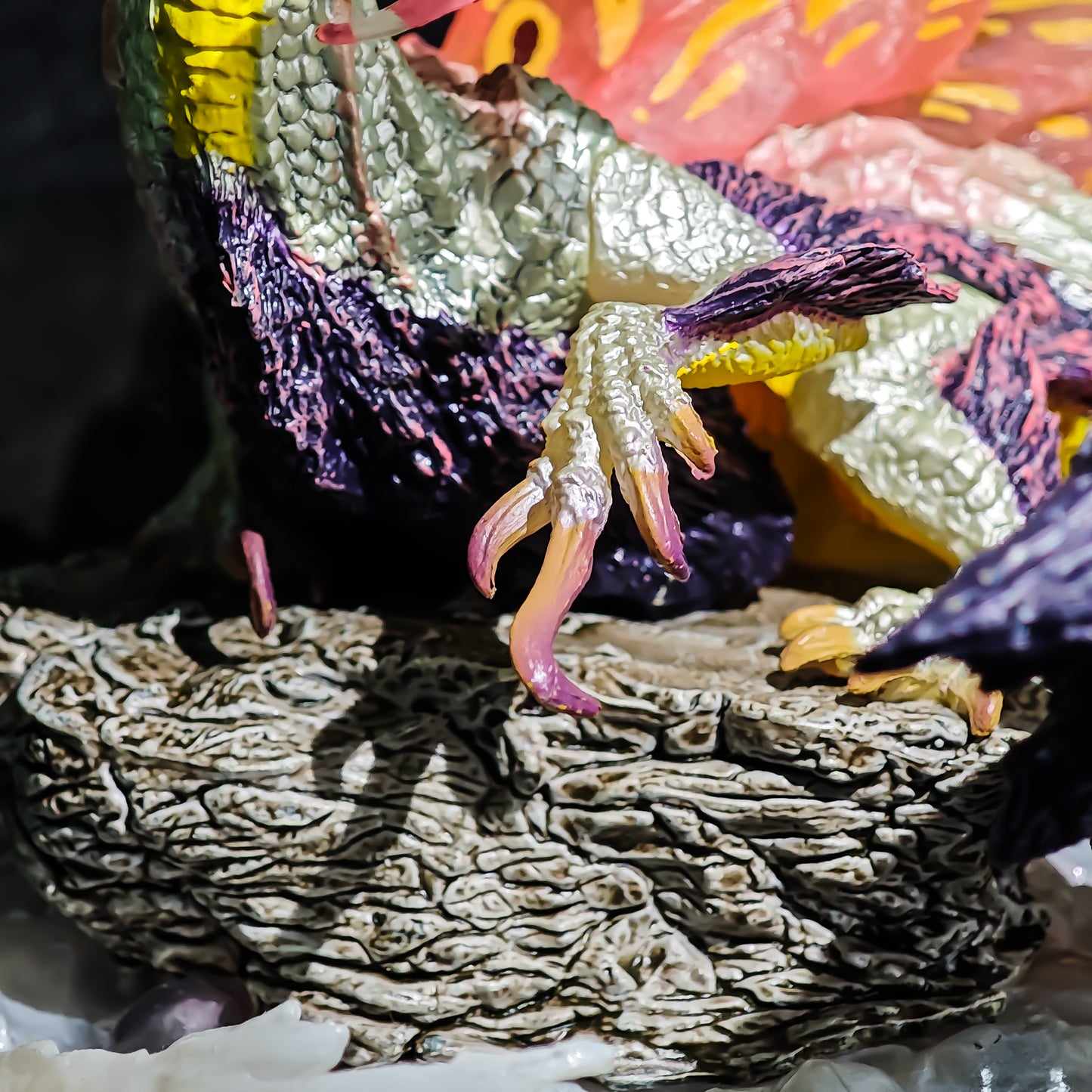 Mizutsune-Monster Hand-Painted PVC Figure – Elegant Design with Bubble Effects