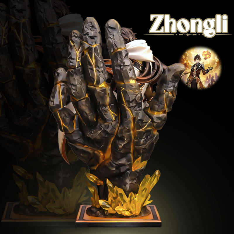 Genshin Impact Zhongli Figure – Geo Archon's Elegant Pose Collectible