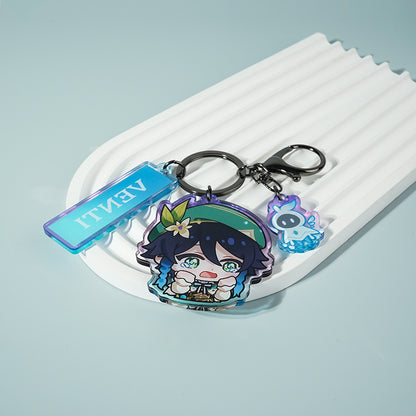 venti genshin impact- Key chain