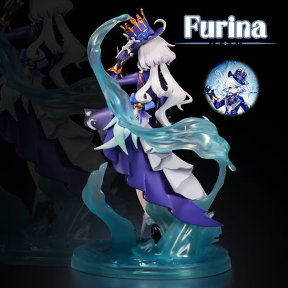 Furina Art – Genshin Impact Figure of Fontaine’s Dramatic Elegance