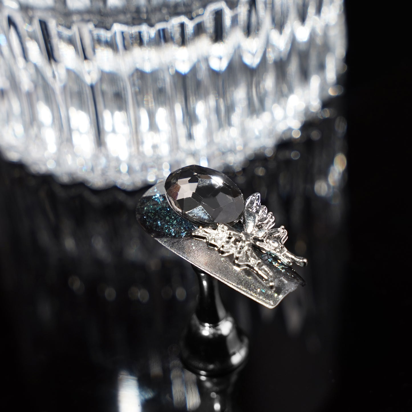 Zayne Nail Set – Midnight Elegance in Every Detail