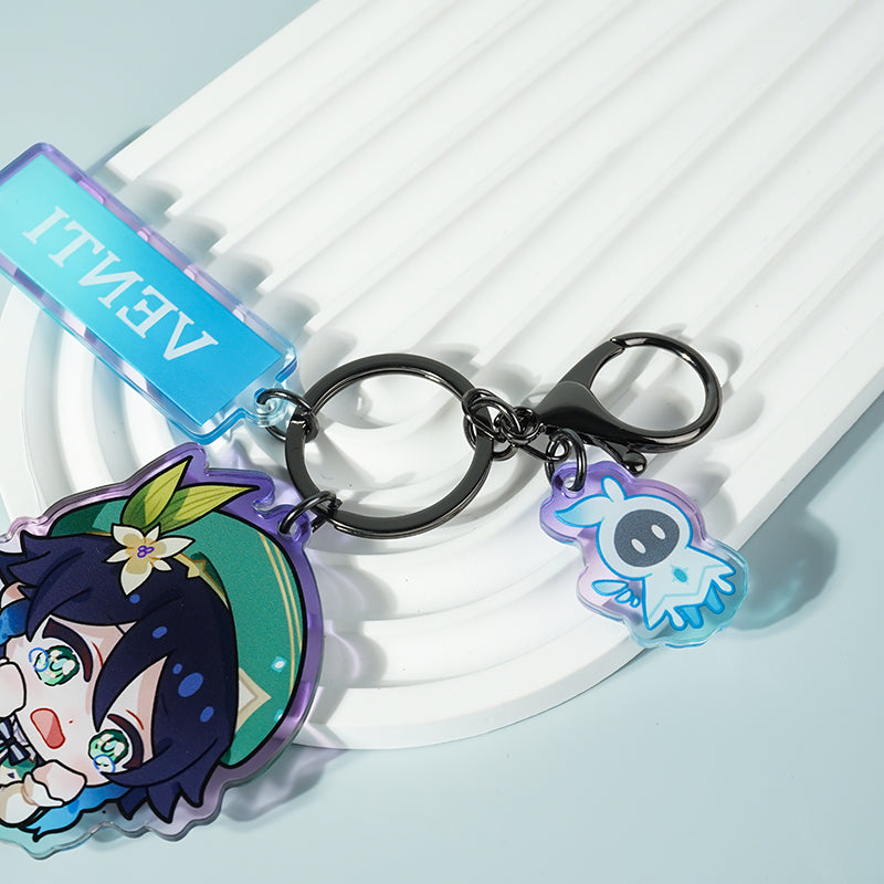 venti genshin impact- Key chain