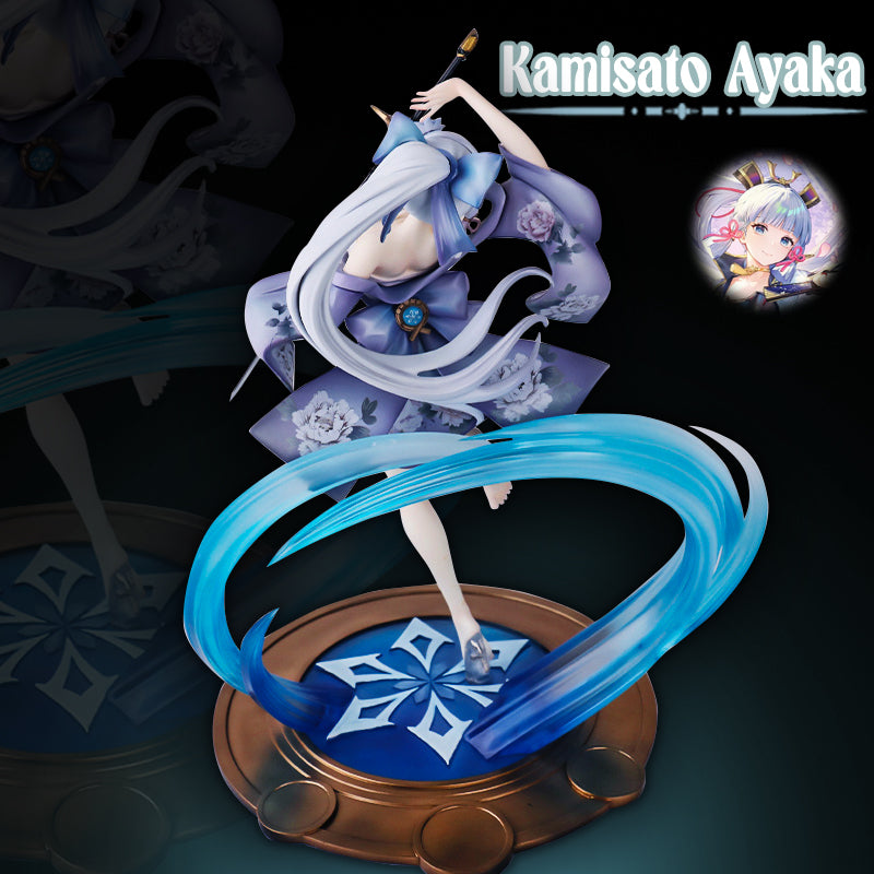 Kamisato Ayaka Figure – Grace of Frost from Genshin Impact