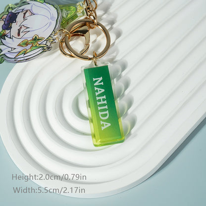 shy emoji-Genshin Impact Nahida- Key chain