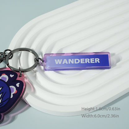 wanderer genshin--Key chain