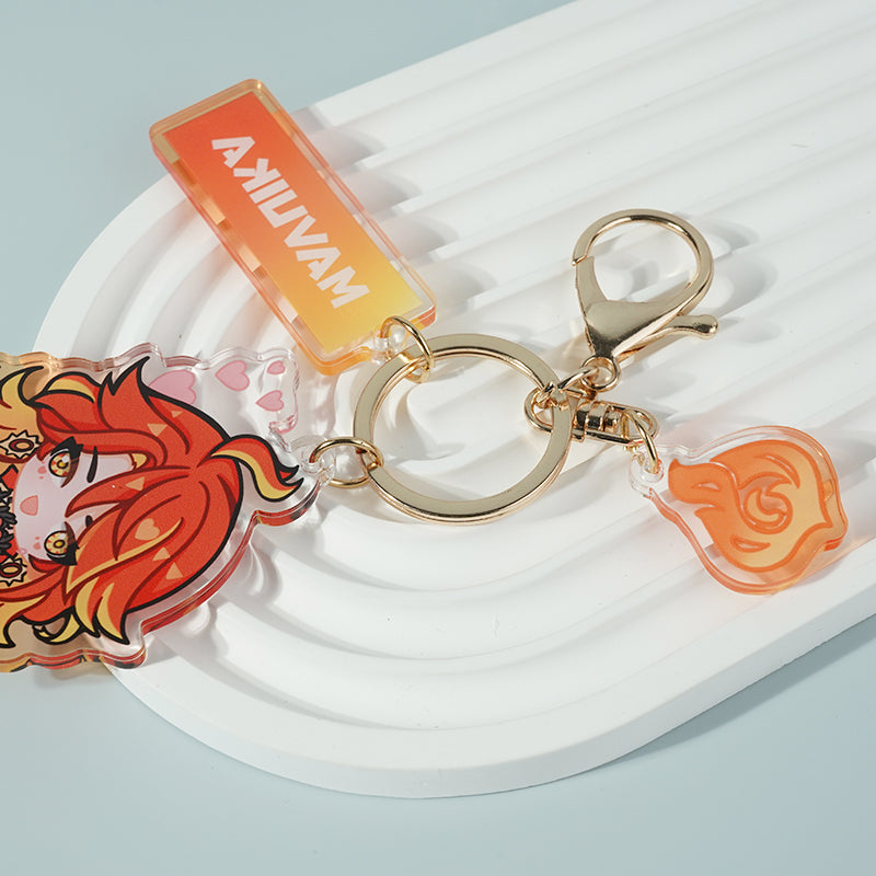 Pyro Archon-Genshin Impact Mavuika-Key chain