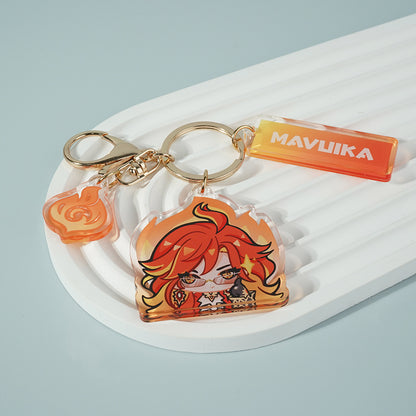 pyro archon mavuika-Genshin Impact -Key chain