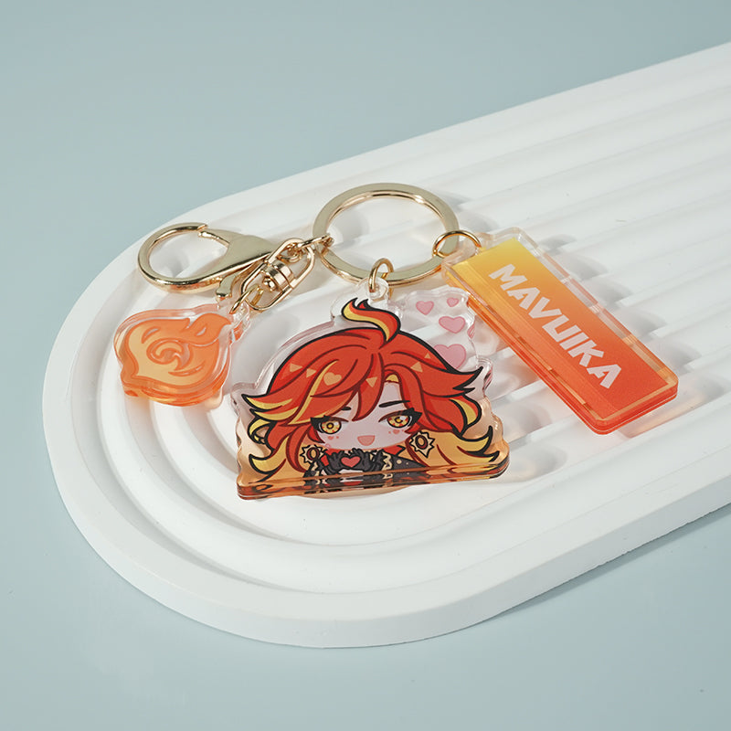 Pyro Archon-Genshin Impact Mavuika-Key chain