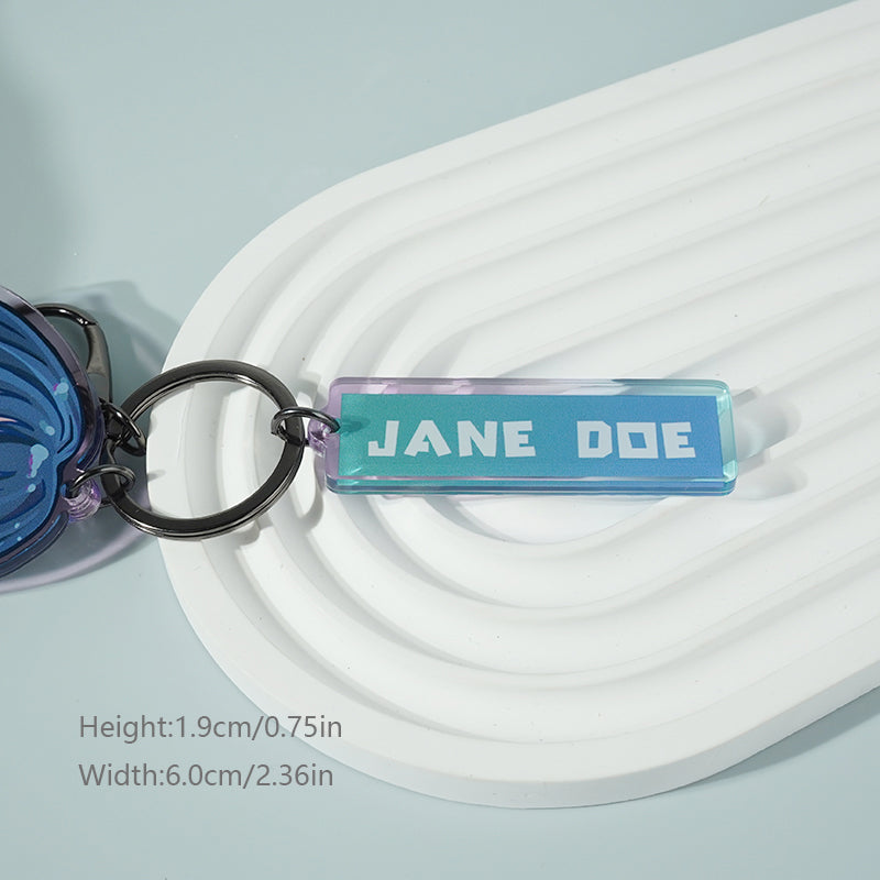 jane doe and bangboo-Zenless Zone Zero-Key chain