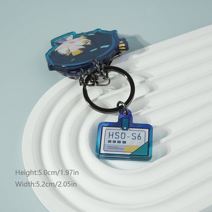 asaba harumasa zzz-Zenless Zone Zero-Key chain