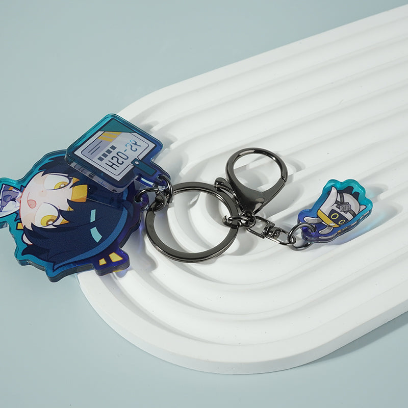 asaba harumasa zzz-Zenless Zone Zero-Key chain