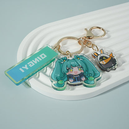 qingyi zzz- Bangboo Key chain