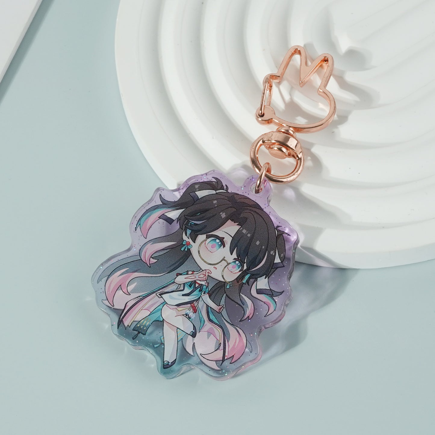 Cute Wuthering Waves keychain zhezhi