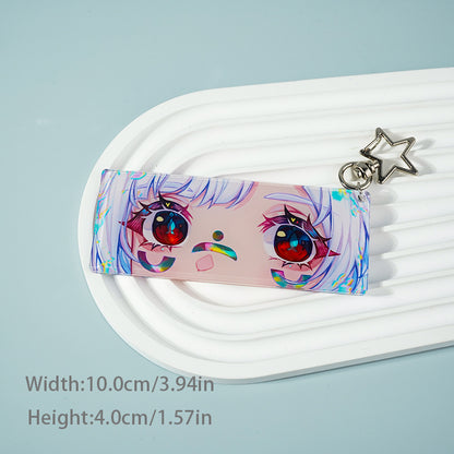 Genshin Impact keychain with transparent eyes Mualani