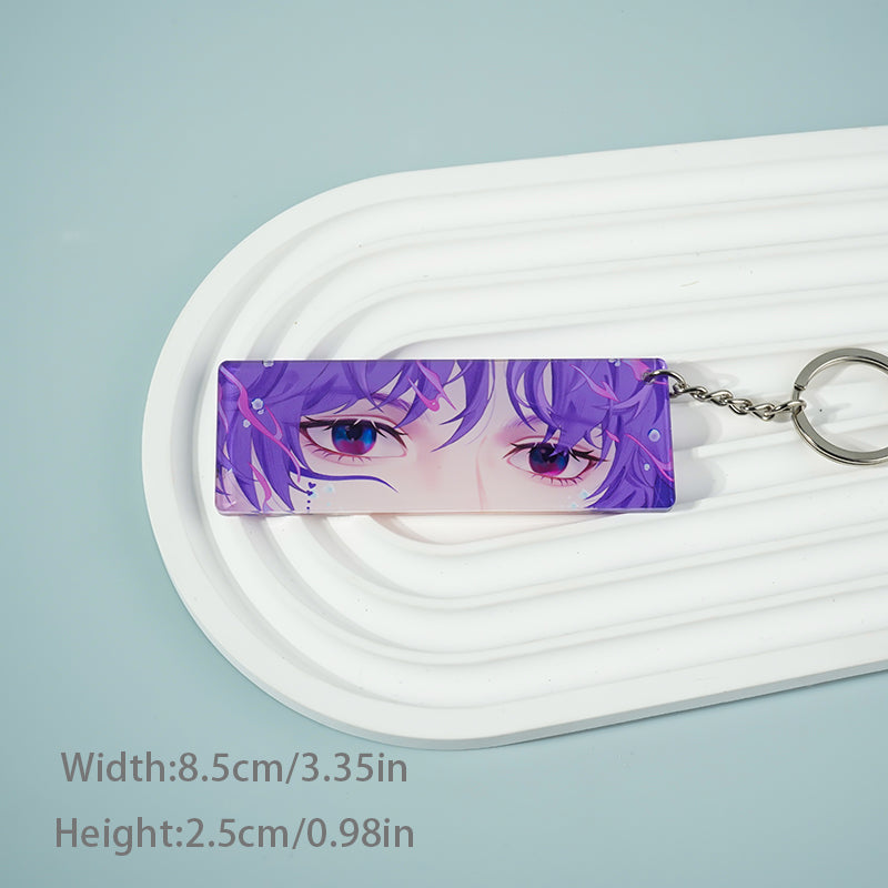 Rafayel keychain Love and Deepspace with transparent eyes