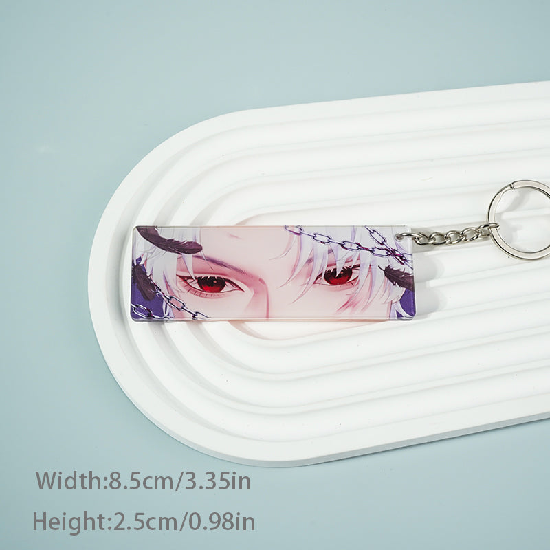 Love and Deepspace keychain Sylus Eyes are feature