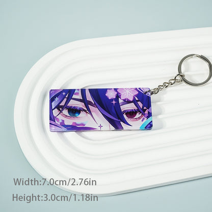 Genshin Impact Acrylic Keychain Glow in the dark Eyes