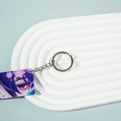 Genshin Impact Acrylic Keychain Glow in the dark Eyes