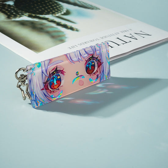 Genshin Impact keychain with transparent eyes Mualani