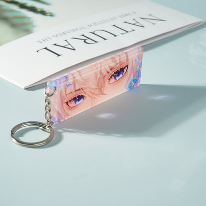 Xavier keychain Love and Deepspace eyes glow in the sun