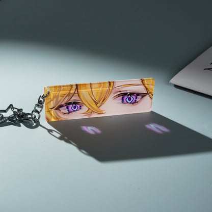 Acrylic Keychain Eyes that glow Honkai: Star Rail Sanka