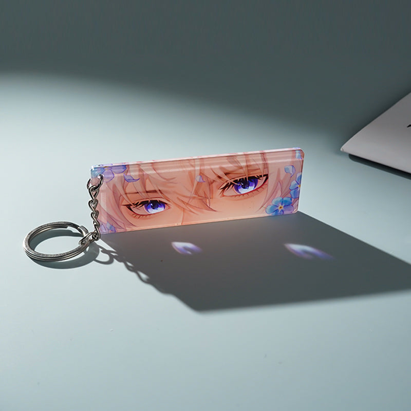 Xavier keychain Love and Deepspace eyes glow in the sun