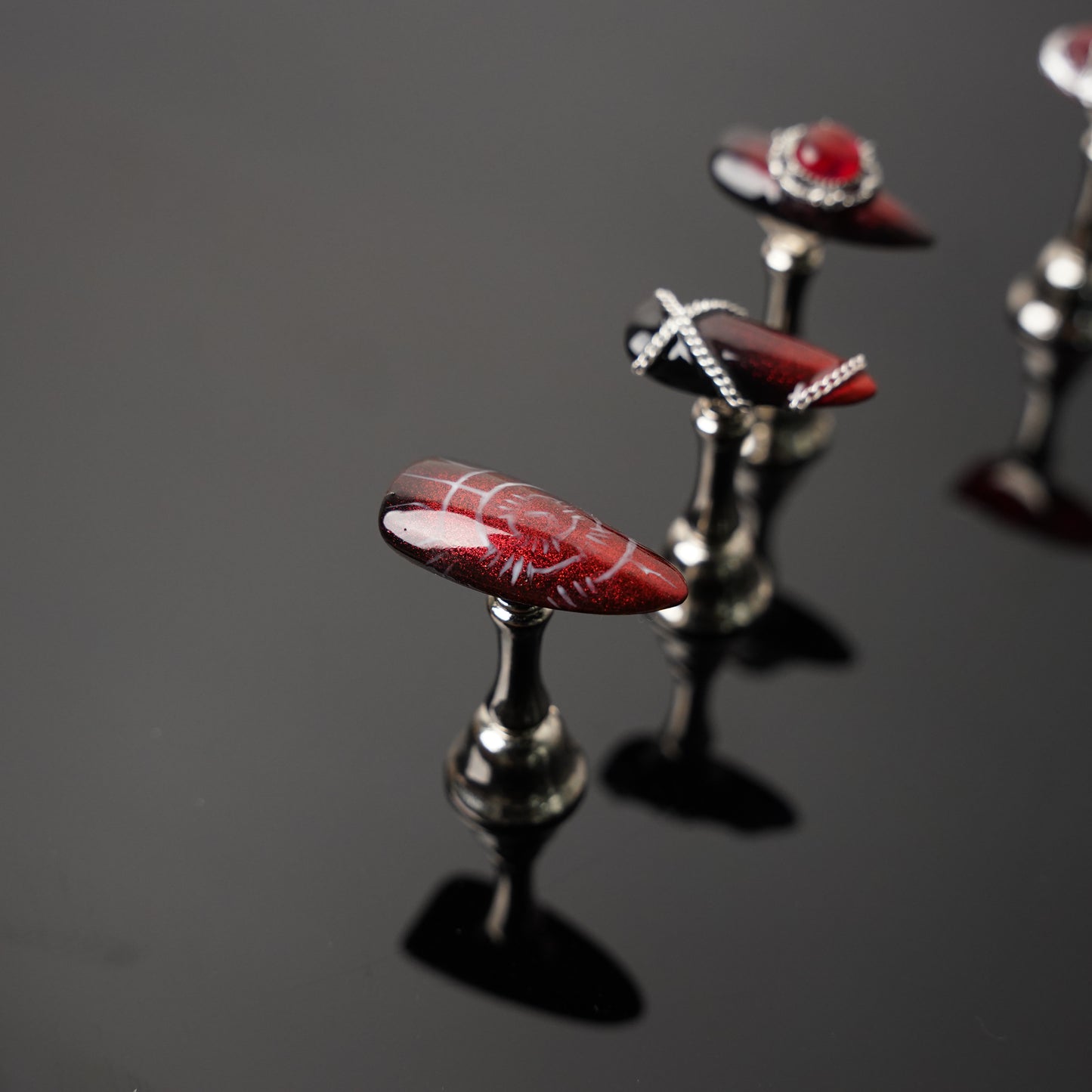 Astarion Ancunin | Blood-Red Luxury for Your Nails