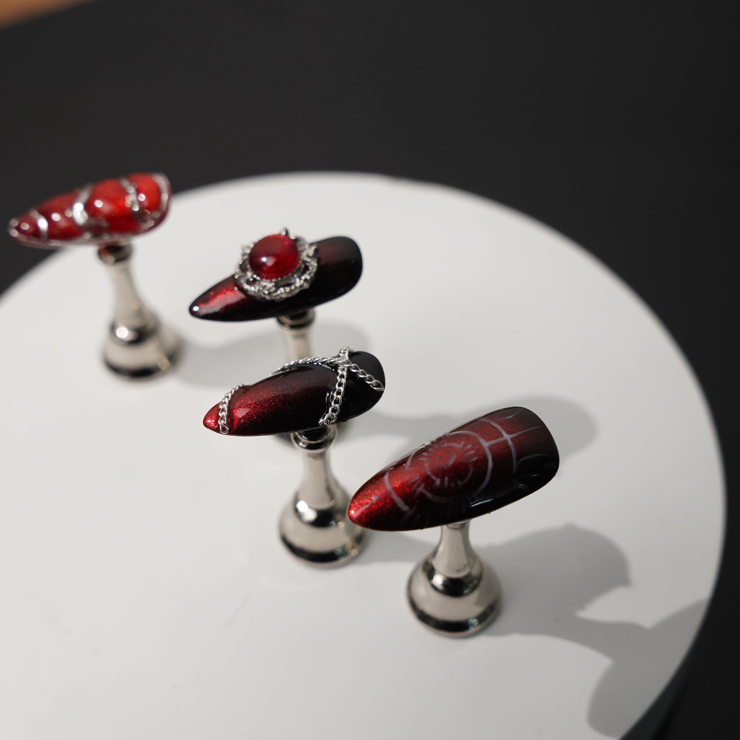 Astarion Ancunin | Blood-Red Luxury for Your Nails