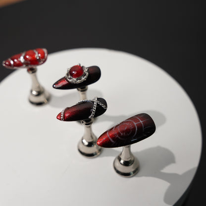 Astarion Ancunin | Blood-Red Luxury for Your Nails